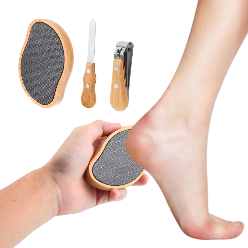 3 PCS Pedicure Foot File Callus Remover Set