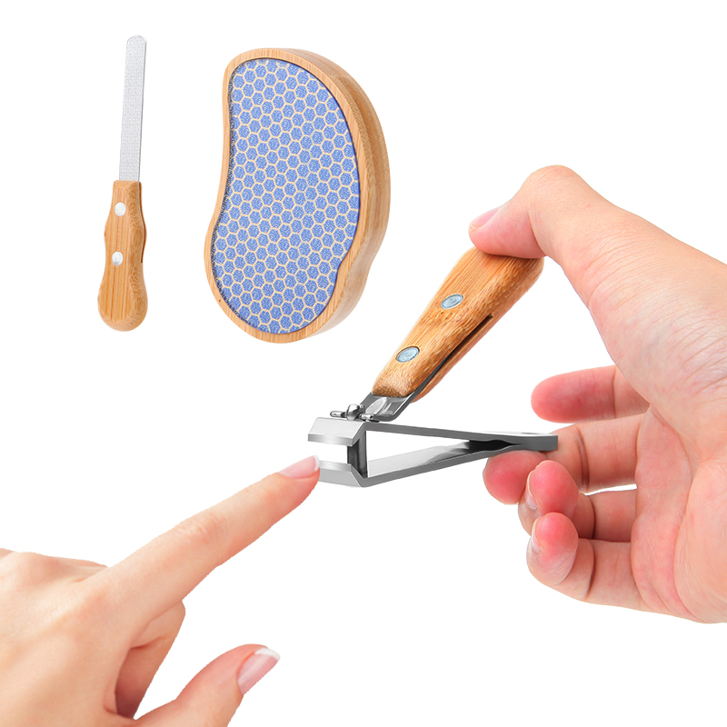 3 PCS Pedicure Foot File Callus Remover Set