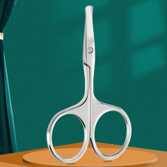 Curved And Rounded Safety Tip Clippers For Nose Hair Cutting