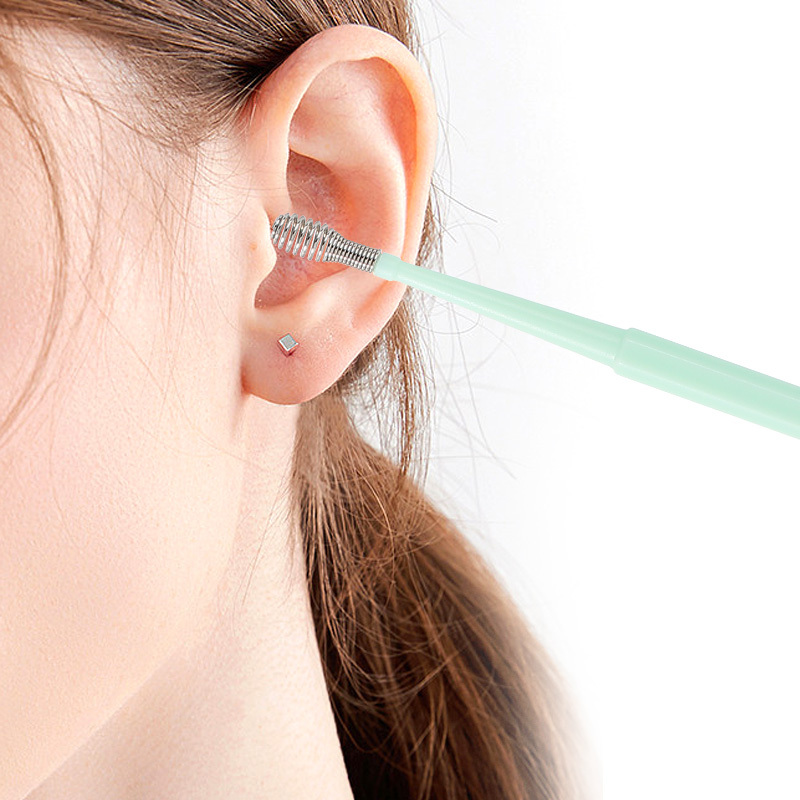 2 Pcs Ear Pick Earwax Removal Kit Ear Cleansing Tool Set