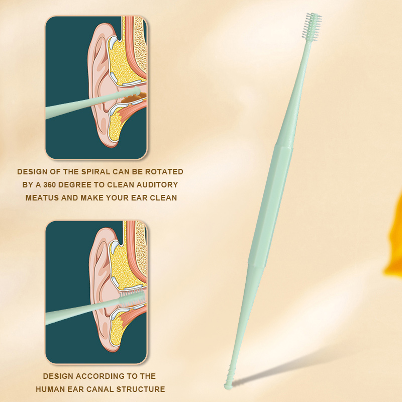 2 Pcs Ear Pick Earwax Removal Kit Ear Cleansing Tool Set