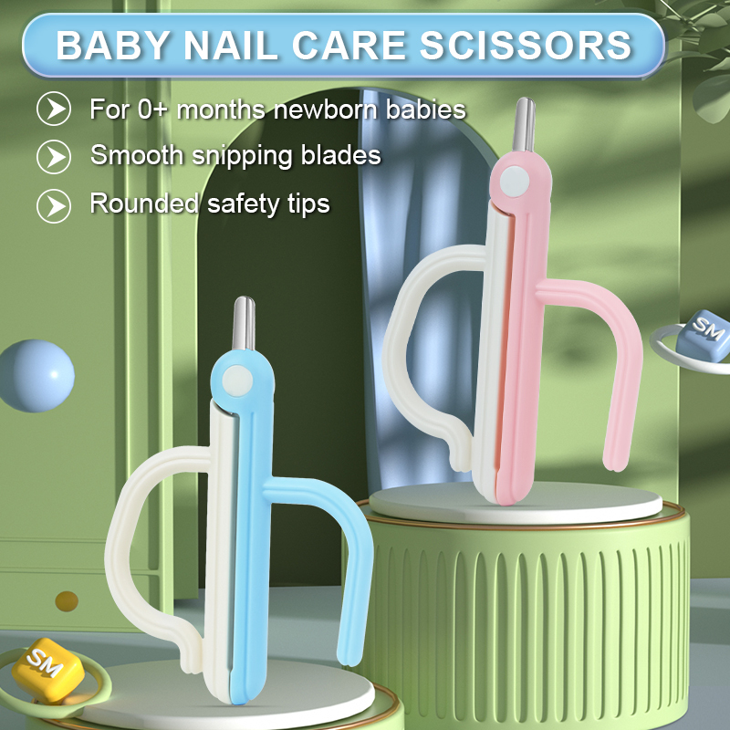 2 PCS Child-Friendly Nail Clipper With Rounded Tips