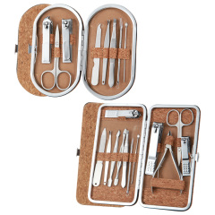 Manicure Set Personal Care Grooming 8 PCS + 12 PCS Beauty Tool Portable Kit Combo