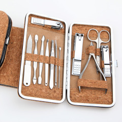 Manicure Set Personal Care Grooming 8 PCS + 12 PCS Beauty Tool Portable Kit Combo