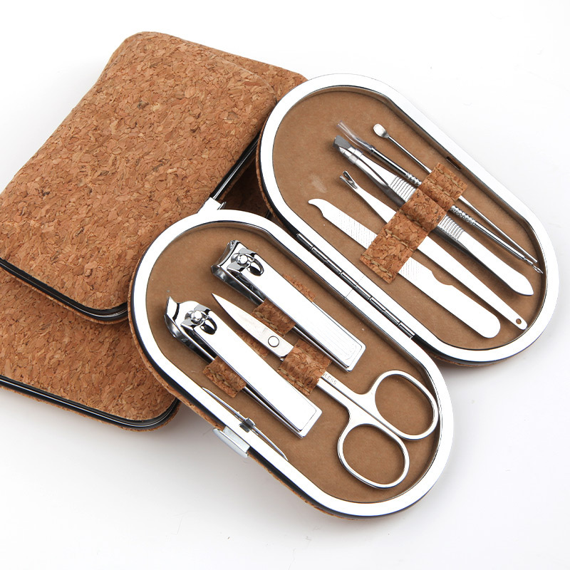 Manicure Set Personal Care Grooming 8 PCS + 12 PCS Beauty Tool Portable Kit Combo
