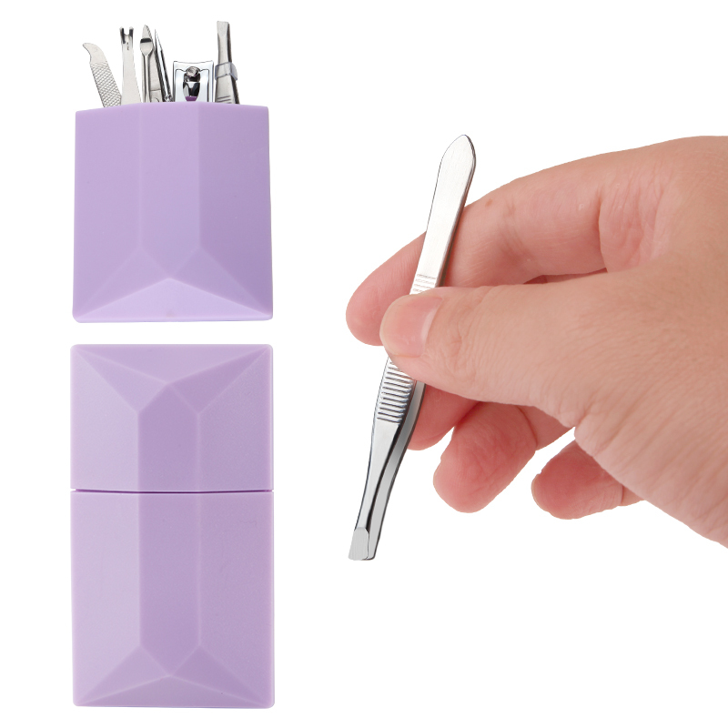 Travel Manicure Grooming Kit Nail Clipper Set (7 PCs)