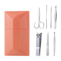 Travel Manicure Grooming Kit Nail Clipper Set (7 PCs)