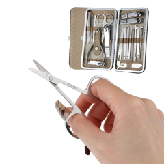 19 Pcs Manicure Set Nail Clippers Pedicure Kit Stainless Steel Professional Grooming Kit Nail Tools