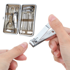 19 Pcs Manicure Set Nail Clippers Pedicure Kit Stainless Steel Professional Grooming Kit Nail Tools