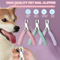 Heavy Duty Stainless Steel Pet Nail Clippers - Precision and Comfort for Dogs and Cats
