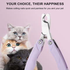 Heavy Duty Stainless Steel Pet Nail Clippers - Precision and Comfort for Dogs and Cats