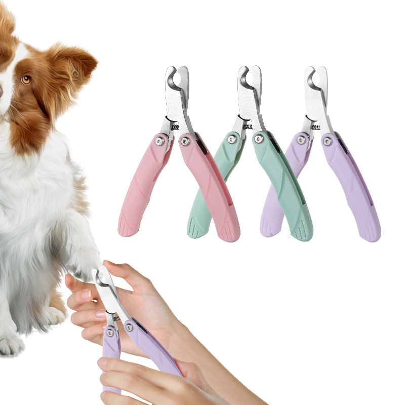 Heavy Duty Stainless Steel Pet Nail Clippers - Precision and Comfort for Dogs and Cats