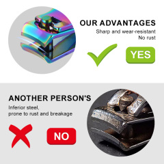 Premium Stainless Steel Manicure and Pedicure Set Personal Care Tool Nail clipper Grooming Kit with Wood Pocket Case