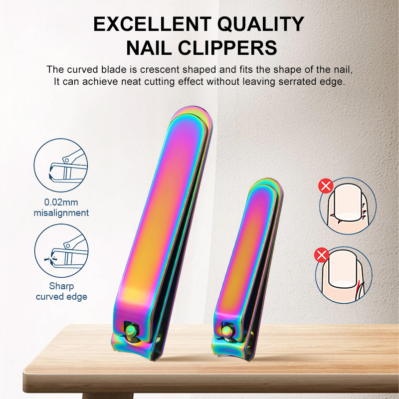 Premium Stainless Steel Manicure and Pedicure Set Personal Care Tool Nail clipper Grooming Kit with Wood Pocket Case