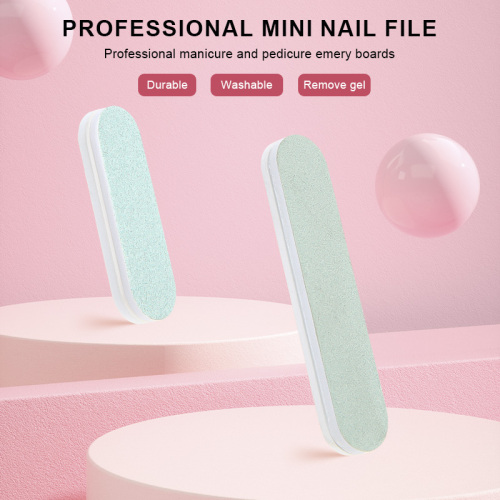 Wholesale 4 way nail polish buffer double sided mini size sponge file buffing block for jewelry manicure smooth shiny