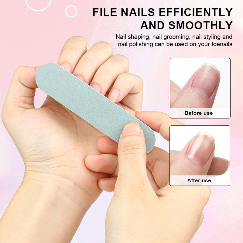 Wholesale 4 way nail polish buffer double sided mini size sponge file buffing block for jewelry manicure smooth shiny