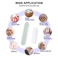 Wholesale 4 way nail polish buffer double sided mini size sponge file buffing block for jewelry manicure smooth shiny