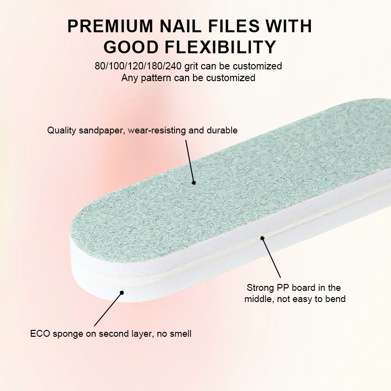 Wholesale 4 way nail polish buffer double sided mini size sponge file buffing block for jewelry manicure smooth shiny