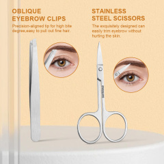 High-end Sublimation Manicure Set 7 in 1 Portable Nail Clipper Beauty Tool Stainless Steel Toenail Cutter Kits with Travel Case