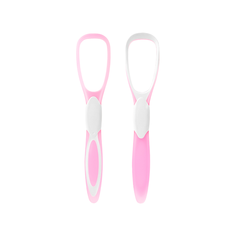 New Disposable Plastic Tongue Scraper Soft Rubber Effective Improve Bad Breath Oral Care Hygiene Cleaning Tool For Adults Baby