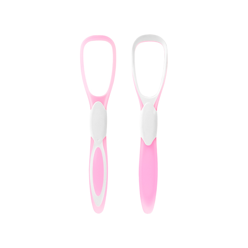 New Disposable Plastic Tongue Scraper Soft Rubber Effective Improve Bad Breath Oral Care Hygiene Cleaning Tool For Adults Baby
