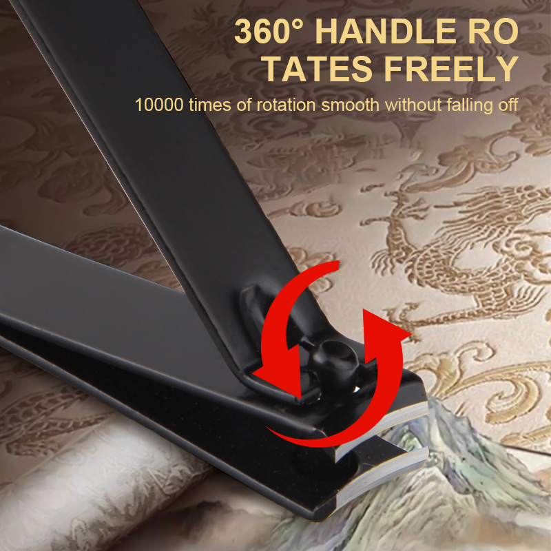 Professional Manufacturer Stainless Steel Nail Cutter Chinese Horse Style Sharp Fingernail Clipper Manicure Tool for Men Women