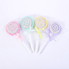 Wholesale Pumice Stone Foot Files Colorful Lollipop Shape Double Side Colossal Rasp Callus Remover Pedicure Feet Rubbing Tool