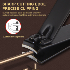 Professional Manufacturer Stainless Steel Nail Cutter Chinese Horse Style Sharp Fingernail Clipper Manicure Tool for Men Women