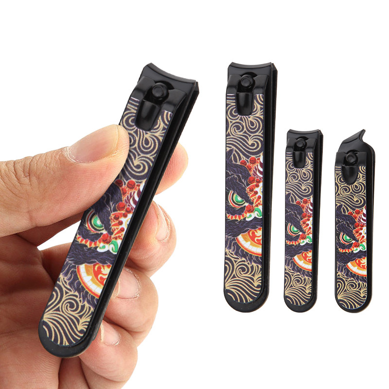 Professional Manufacturer Stainless Steel Nail Cutter Chinese Horse Style Sharp Fingernail Clipper Manicure Tool for Men Women