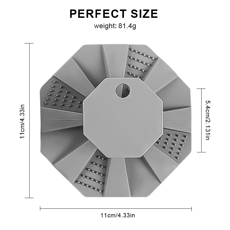 Shower Antimicrobial Soft Silicone Body Scrubber Anti-Slippery Handles Bath Wash Exfoliating Massage Skin Deep Cleaning Brush