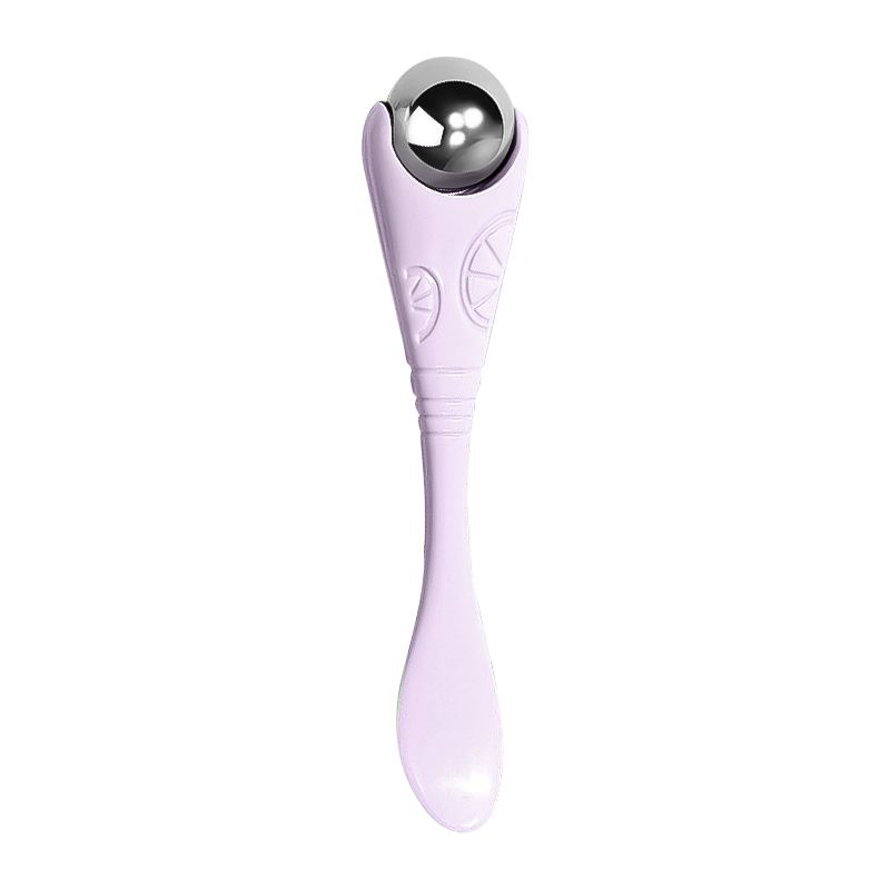 Stainless Steel Mini Face Massager Cooling Roller 360 Ice Cold Facial Massage Ball Skin Care Tool for Relieving Eye Puffiness