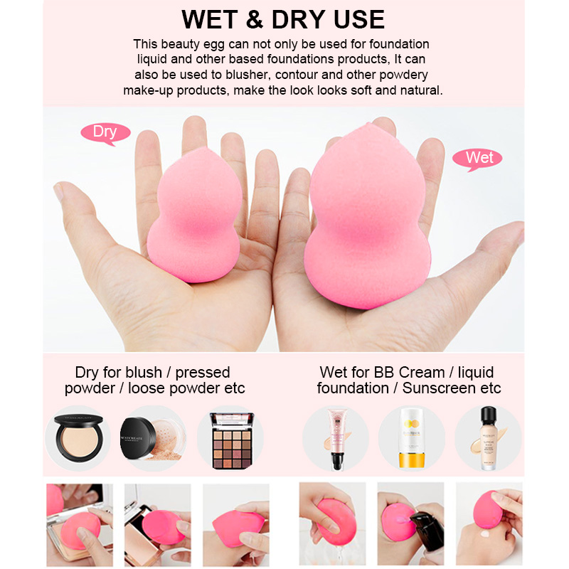 4 in 1 Facial Cleaning Tools Set Soft Silicone Face Cleanser Brush Makeup Sponge Spa Washing Exfoliating Massage Hair Scrubber