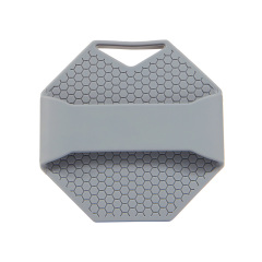 Shower Antimicrobial Soft Silicone Body Scrubber Anti-Slippery Handles Bath Wash Exfoliating Massage Skin Deep Cleaning Brush