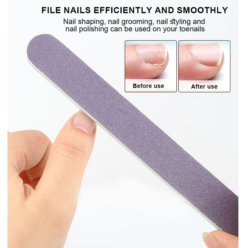 Multi-functional Washable Nail File Buffer Manicure Care Salon Tools Sanding Smoothing Dual-Sided Emery Boards Fingernail Filer