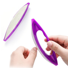 Professional individual package sheepskin chamois smooth nail buffers rub manicure art tool sanding waxing polish file block