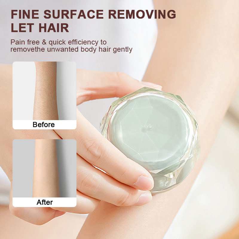 New Portable 2-in-1 Painless Crystal Nano Glass Hair Remove Eraser Foot File Dead Skin Callus Remover device Pedicure Tool