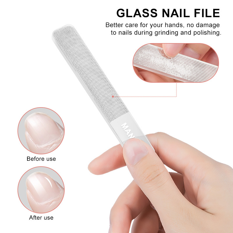 Custom Logo 12 Pcs Manicure Pedicure Set Luggage Design Packaging Suit Beauty Nail Care Tool Fingernail Clippers kit for Home