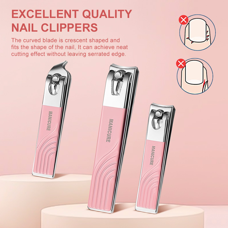 Custom Logo 12 Pcs Manicure Pedicure Set Luggage Design Packaging Suit Beauty Nail Care Tool Fingernail Clippers kit for Home