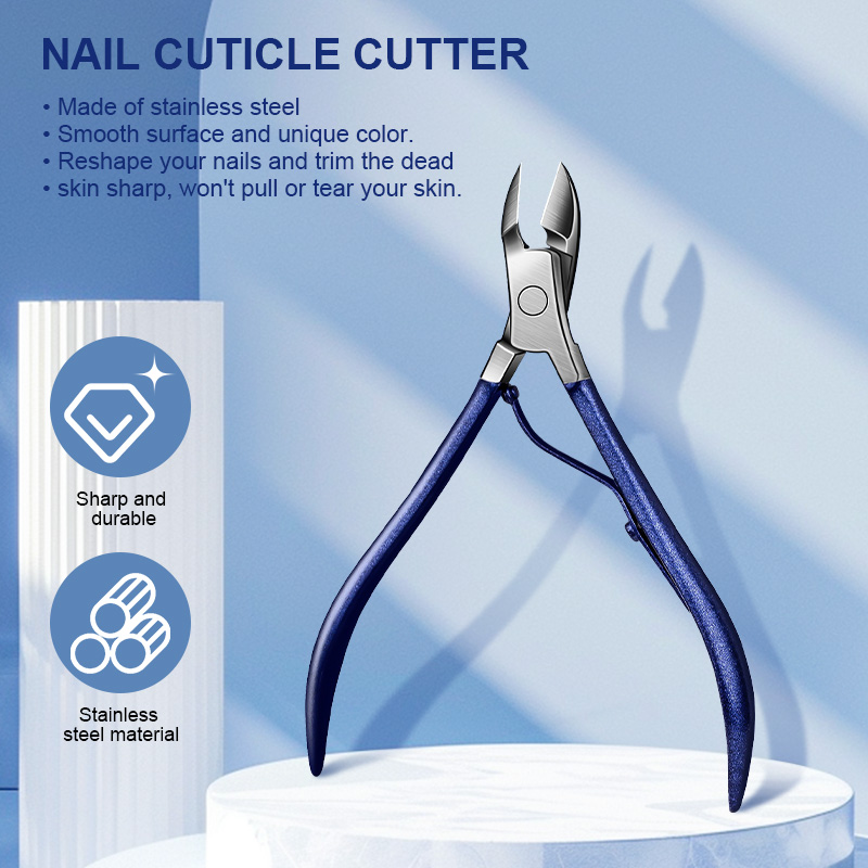 Premium Manicure Set in Luxury Leather Case Stainless Steel Nail Care Tool Toe Fingernail Clipper Beauty Kits for Christmas Gift