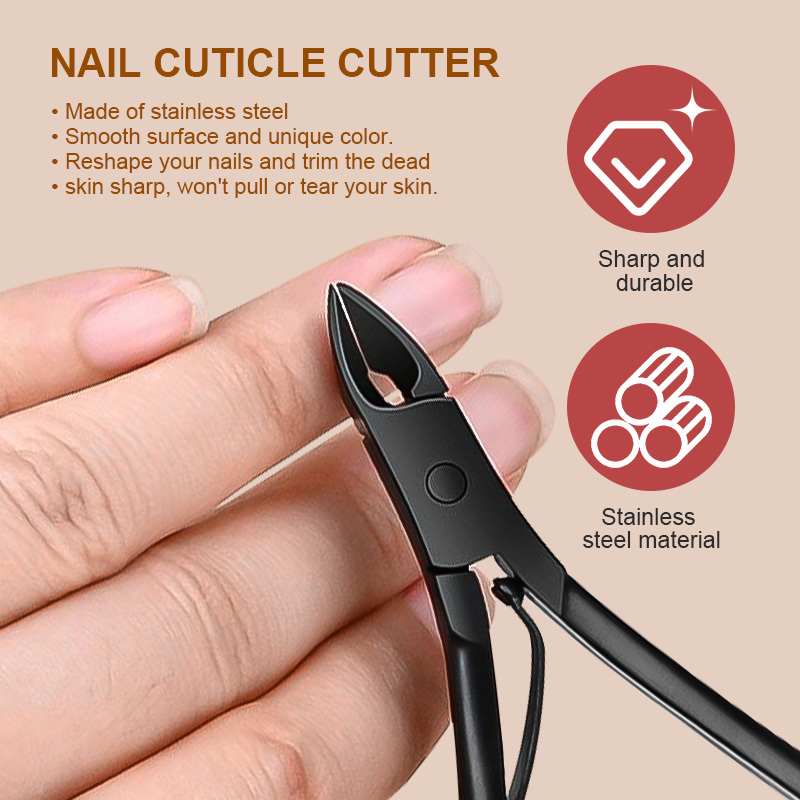 22 in 1 Professional Manicure Pedicure Kit Carbon Steel Nail Care Tool Fingernail Clipper Scissor Beauty Travel Set for Home