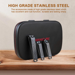 22 in 1 Professional Manicure Pedicure Kit Carbon Steel Nail Care Tool Fingernail Clipper Scissor Beauty Travel Set for Home