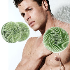 Wholesale Exfoliating Remove Dead Skin Body Sub Scrub Double Side Rough Soft Silicone Massage Bath Back Brush For Showering