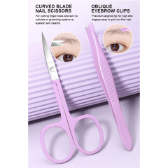 German Grade Professional Manicure Pedicure Set Stainless Steel Scissors Nail Clipper Personal Care Accessories Grooming Kit