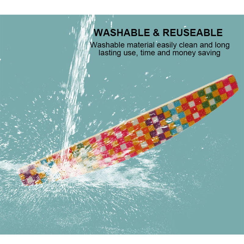 Professional Reusable 2 4 Ways Shining Nail File 100/180 Grit Double Sided Emery Boards Fingernail Buffer for Manicure Salon