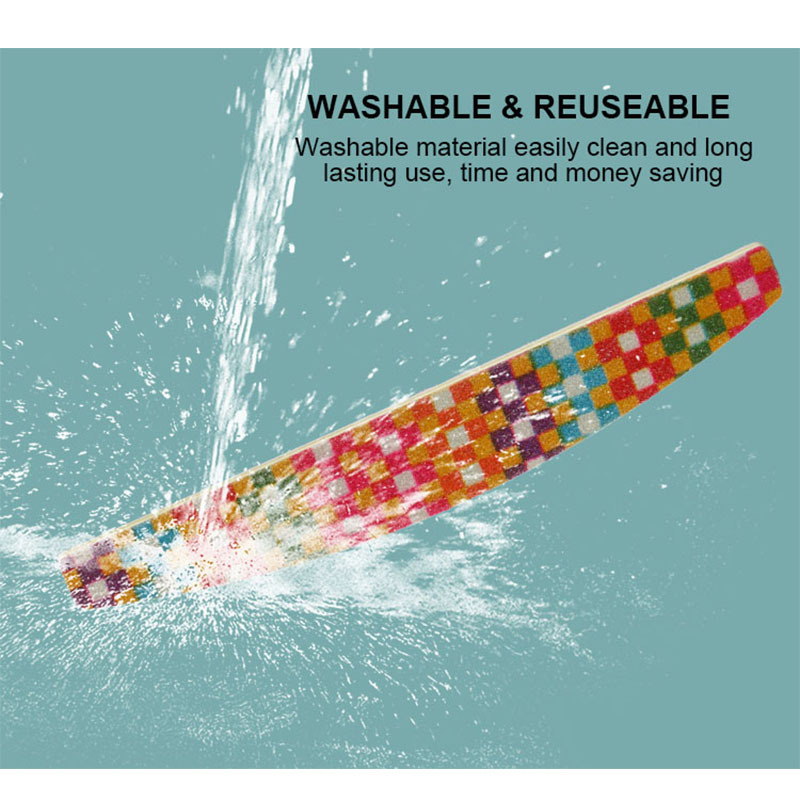 Professional Reusable 2 4 Ways Shining Nail File 100/180 Grit Double Sided Emery Boards Fingernail Buffer for Manicure Salon
