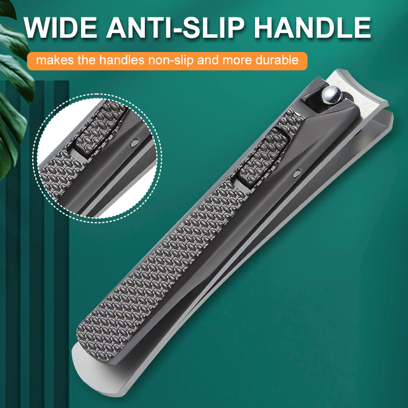 Most Popular Convenient Mini Portable Nail Cutter Diamond Handle Stainless Steel Finger Clipper for Elderly