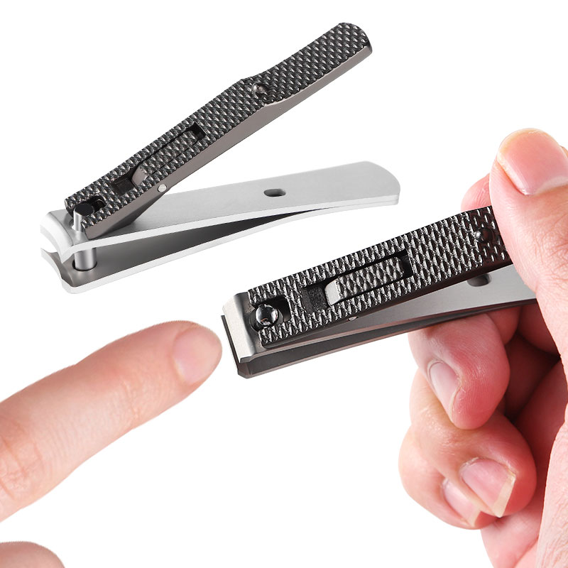 Most Popular Convenient Mini Portable Nail Cutter Diamond Handle Stainless Steel Finger Clipper for Elderly