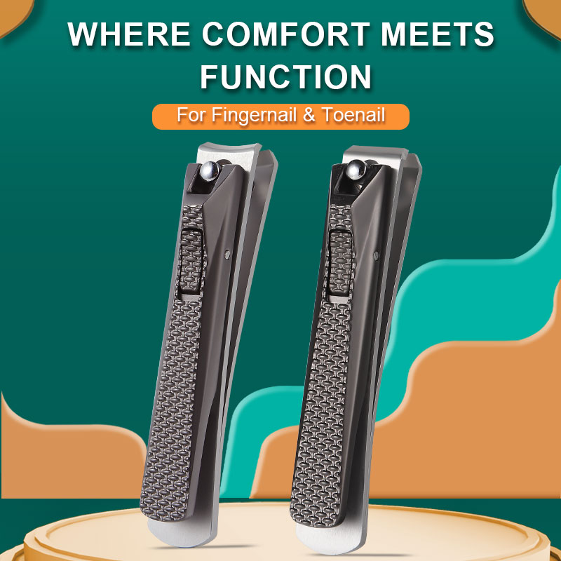 Most Popular Convenient Mini Portable Nail Cutter Diamond Handle Stainless Steel Finger Clipper for Elderly