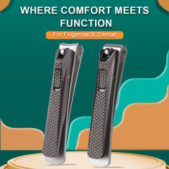 Most Popular Convenient Mini Portable Nail Cutter Diamond Handle Stainless Steel Finger Clipper for Elderly