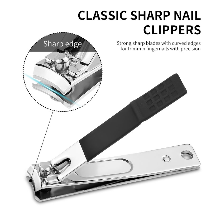 Stainless Steel Manicure Set Professional Nail Clippers Kit Pedicure Care Tools Women Grooming Kits 18Pcs for Travel